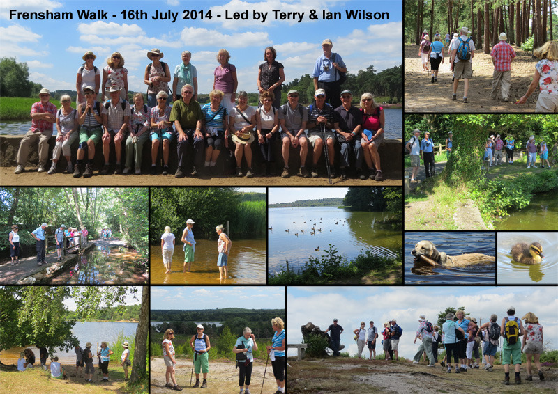 Frensham Walk - 16th July 2014